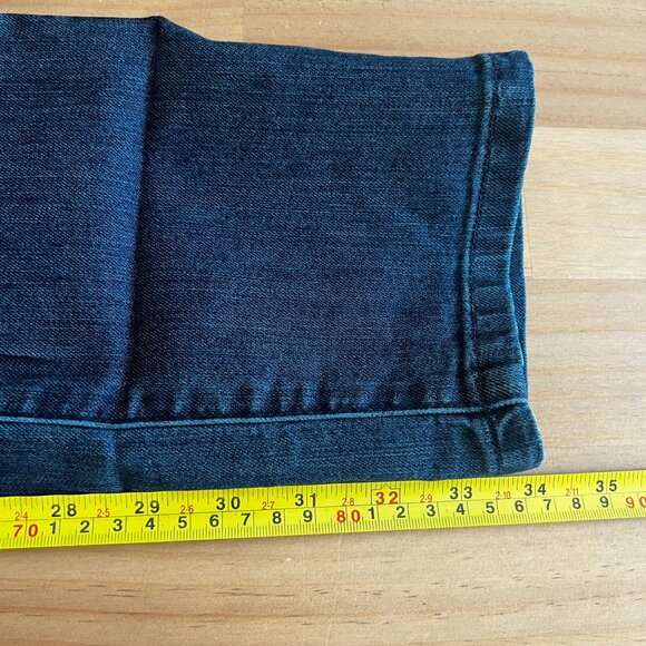 prAna Womens KARA Low Rise Narrow Leg Fitted Jeans Sz 10 in INDIGO - Picture 10 of 10